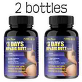 HIP & BIG BUTT capsules for wider buttocks, 2 bottles, 3 days