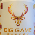 Bucked Up BIG GAME ENERGY 11oz Size(30 Servings) Peach Passion Flav BEST BY 9/24