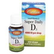 Carlson Labs Super Daily D3 4000 IU, 0.35 Fluid Ounce