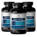 Liver and Kidney Cleanse - KIDNEY SUPPORT COMPLEX - Detox 3 Bottle 180 Capsules