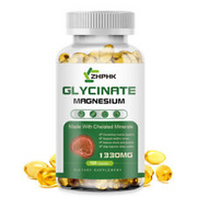 Magnesium Glycinate Chelated 1330mg 120 Tablets Vegan, Sleep, Stress Relief