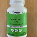 Vitacost Melatonin 5mg Healthy Sleep Support - 100 Tablets Supplement