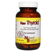 Raw Thyroid 60 caps By Natural Sources