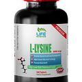 bodybuilding pills - L-LYSINE 500MG 1B - l-lysine new foods