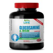 glucosamine bone strength - Glucosamine & MSM 3200mg - arthritis support 1B
