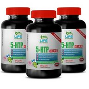 promote health sleep - 99% PURE 5-HTP 100mg - dietary supplement 3 Bottles