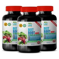 blood pressure support - BEET ROOT - antioxidant blend 3 BOTTLE