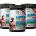 glutamine powder - Glutamine Powder 5000mg 180 Servings - glutamine bcaa 3B