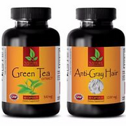 Antioxidant extreme - GREEN TEA EXTRACT – ANTI GRAY HAIR COMBO - nettles capsule