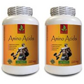 energy booster - AMINO ACIDS 2200mg - BCAA Amino Acids - 2 Bottles 300 Tablets