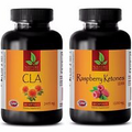 Weight loss cleanse - CLA - RASPBERRY KETONES COMBO - raspberry ketone diet pill