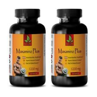 Maxamino Tablets - MAXAMINO PLUS 1200 - Strong Muscles 2 Bottles