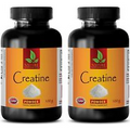 muscle gain - CREATINE MONOHYDRATE POWDER 200g - creatine powder - 2 Bottles