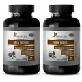 antioxidant powder - MILK THISTLE - milk thistle vitamins - 2 Bottles