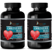 immune support booster - CHOLESTEROL RELIEF - cholesterol in foods - 2 Bottles