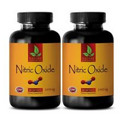 Fitness bodybuilding - NITRIC OXIDE 2400mg - immune support pills - 2 Bottles