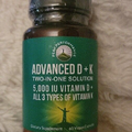 Peak Performance Advanced Vitamin D 10000 IU. 3 Types of Vitamin K 60caps. Exp25