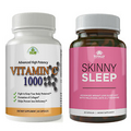 Vitamin C Pills Immune Health Skinny Sleep Aid Weight Loss Fat Burn Supplements