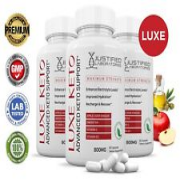 Luxe Keto ACV Pills 1275 MG Stronger Than Gummies Advanced Keto Support 3 Pack