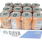 READ Starbucks BAYA ENERGY MANGO GUAVA Drink 12 oz 12 PACK Cans Case