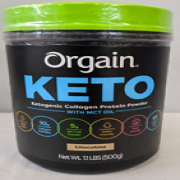 Orgain - Chocolate - Keto Collagen Protein Powder - 1.1 lbs.