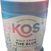 KOS Pre-Workout Bolt From The blue Energizing Blue Spirulina  Boostberry 7.8 oz
