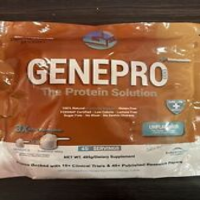 Genepro Unflavored Protein Powder - 3rd Generation, 45 Servings EXP 11/2024