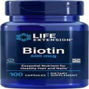 Biotin 600 mcg Vitamin B7 Support Supplement for Beautiful
