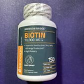 Bronson Biotin 10,000 MCG Hair, Skin & Nails Support, 150 Vegetarian Tablets