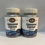 SET OF 2- Liposomal Calcium, 500 mg, 90 VegCaps (166.6 mg per Capsule)