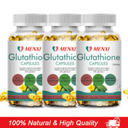 3Packs Glutathione 60Capsules Antioxidant Anti-aging Skin Whitening Anti Wrinkle