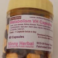 Metabolism DH Herbal Supplement Capsules 60 Caps Jar