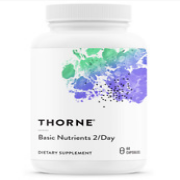 THORNE Basic Nutrients 2/Day - Daily Multivitamin | 60 Capsules