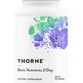 THORNE Basic Nutrients 2/Day - Daily Multivitamin | 60 Capsules
