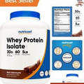 High-Quality 5LB Whey Protein Isolate - Muscle-Boosting Milk Chocolate Powder