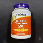 NOW FOODS Black Currant Oil 500 mg - 100 Softgels