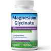 Magnesium Glycinate 500mg - 240 Capsules For Sleep, Stress Relief Support Bone