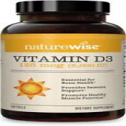 Vitamin D3 5000iu (125mcg) Healthy Muscle Function, and Immune Support,200 Count