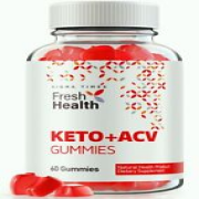 Fresh Health Keto + ACV Gummies for Advanced Weight Loss & Energy 60ct