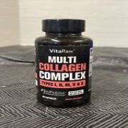 VitaRaw Multi Collagen Supplements (Types I, Ii, Iii, V & X) 90 CT Exp05/31/2024