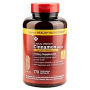 Members Mark Clinical Strength Cinnamon Dietary Supplement, 500mg (170 Count)