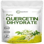 Pure Quercetin Dihydrate Powder, 100 Gram, Powerful Antioxidant Supports Energy,