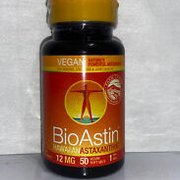 Hawaiian Astaxanthin- 50 VEGAN  Soft Gels 12 mg
