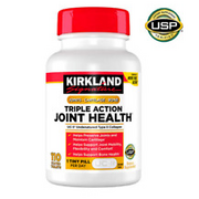 Kirkland Signature Triple Action Joint Health, UC ll Collagen,110 Coated Tablets