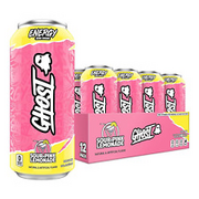 Energy Drink - 12-Pack, Sour Pink Lemonade, 16Oz Cans - Energy & Focus & No Arti