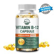 Vitamin B12(Methylcobalamin) Supplement Supports Metabolism 1000mcg 120 Capsules