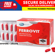 50's Softgel Capsules FERROVIT Iron Folic Acid For Pregnant Women