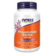 NOW FOODS Phosphatidyl Serine 100 mg - 120 Veg Capsules