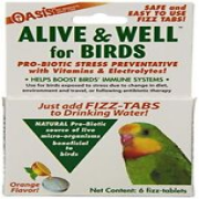 #80070 Alive and Well, Stress Preventative & Pro-Biotic Tablets for Birds, wh...