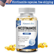 Nicotinamide 500mg  Capsules Support Energy Metabolism & Heathy Skin Anti- Aging